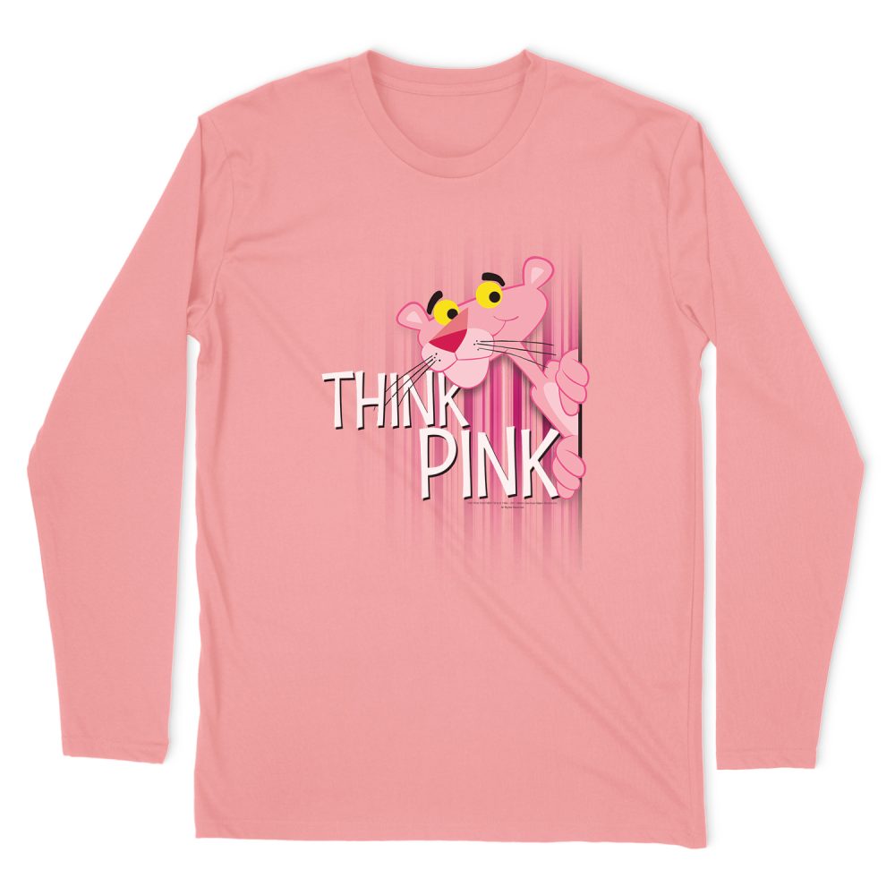 PINK PANTHER THINK PINK LONG SLEEVE T-SHIRT
