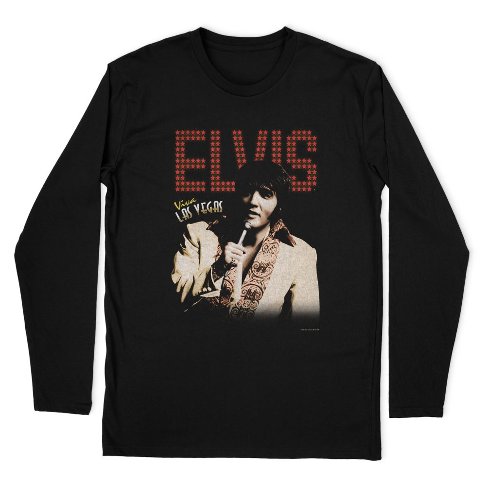 ELVIS PRESLEY VIVA STAR LONG SLEEVE T-SHIRT