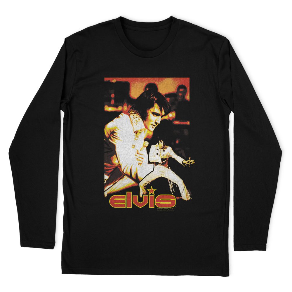 ELVIS PRESLEY SHOWMAN LONG SLEEVE T-SHIRT