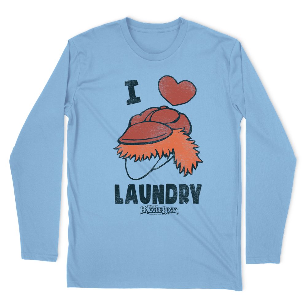 FRAGGLE ROCK LAUNDRY LOVER LONG SLEEVE T-SHIRT