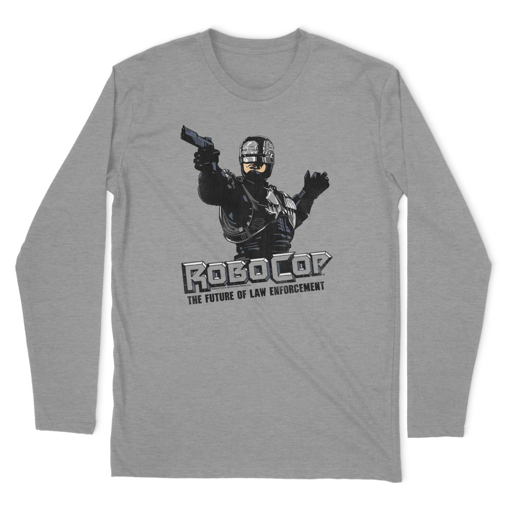 ROBOCOP FUTURE OF LAW LONG SLEEVE T-SHIRT