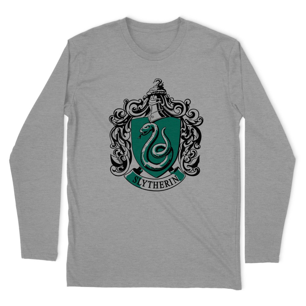 HARRY POTTER SLYTHERIN CRES LONG SLEEVE T-SHIRT