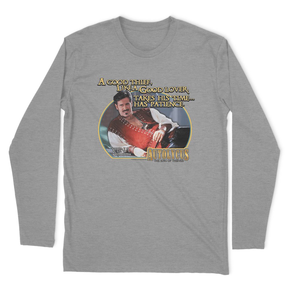 XENA WARRIOR PRINCESS A GOOD THIEF LONG SLEEVE T-SHIRT