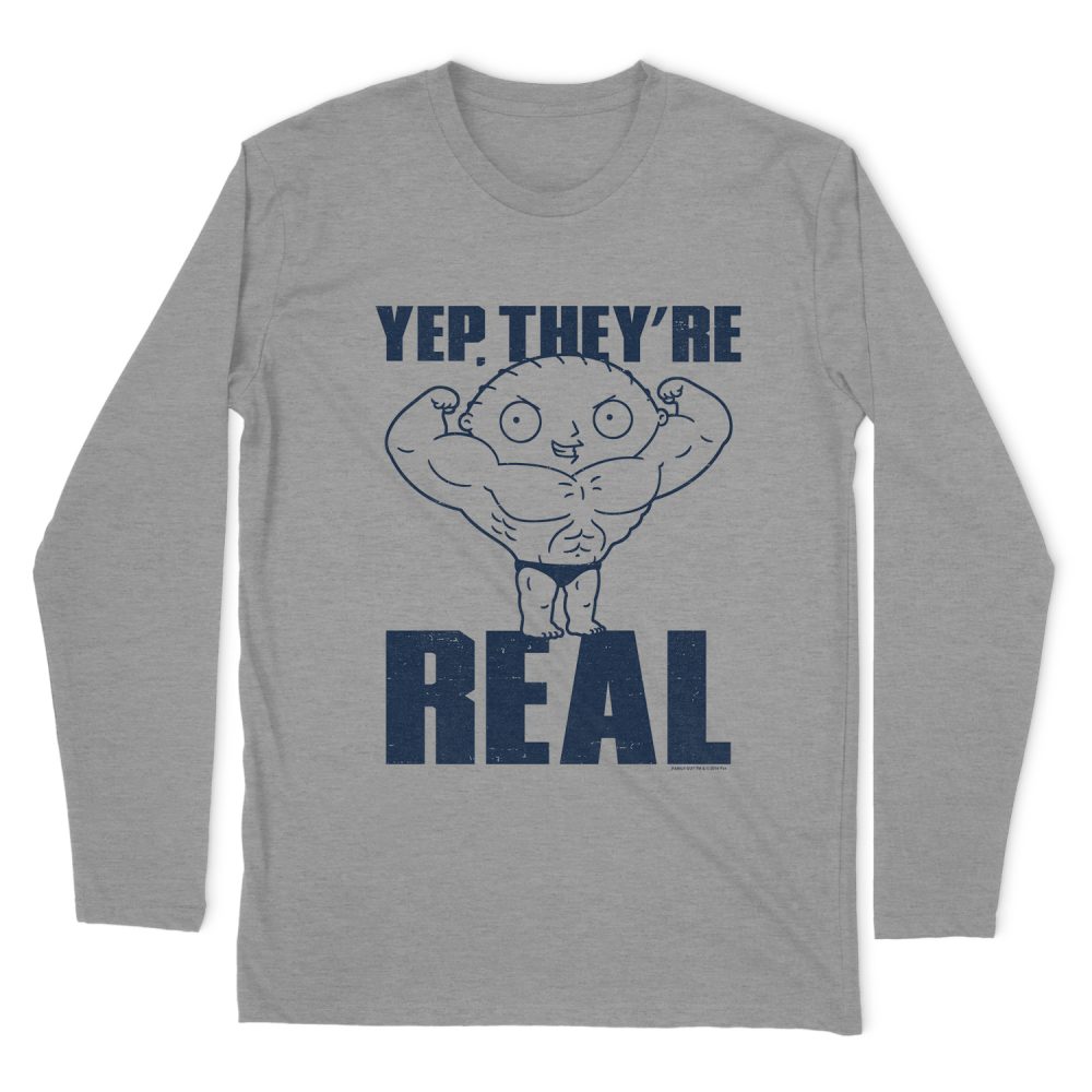 FAMILY GUY REAL BUILD LONG SLEEVE T-SHIRT