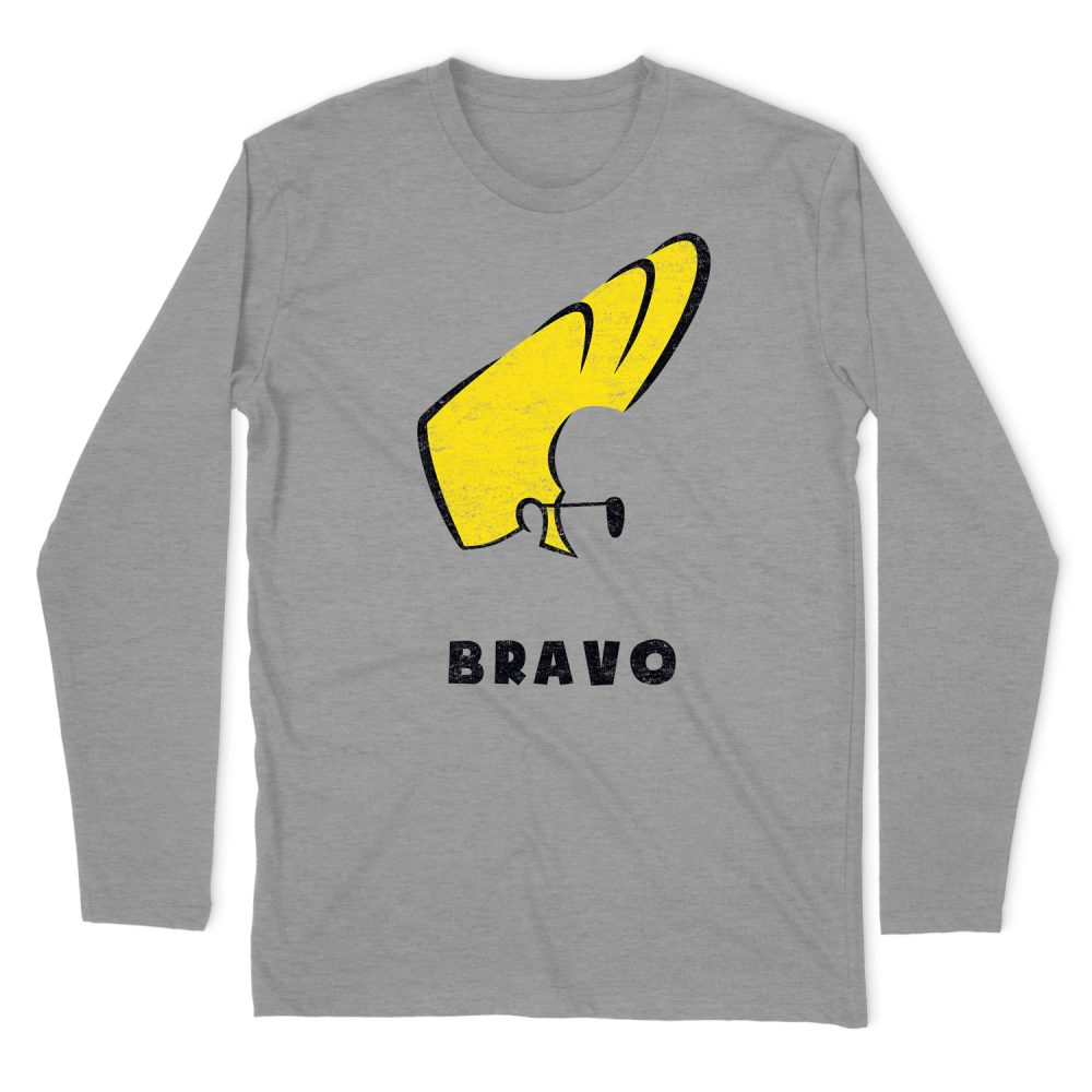 JOHNNY BRAVO JOHNNY HAIR LONG SLEEVE T-SHIRT