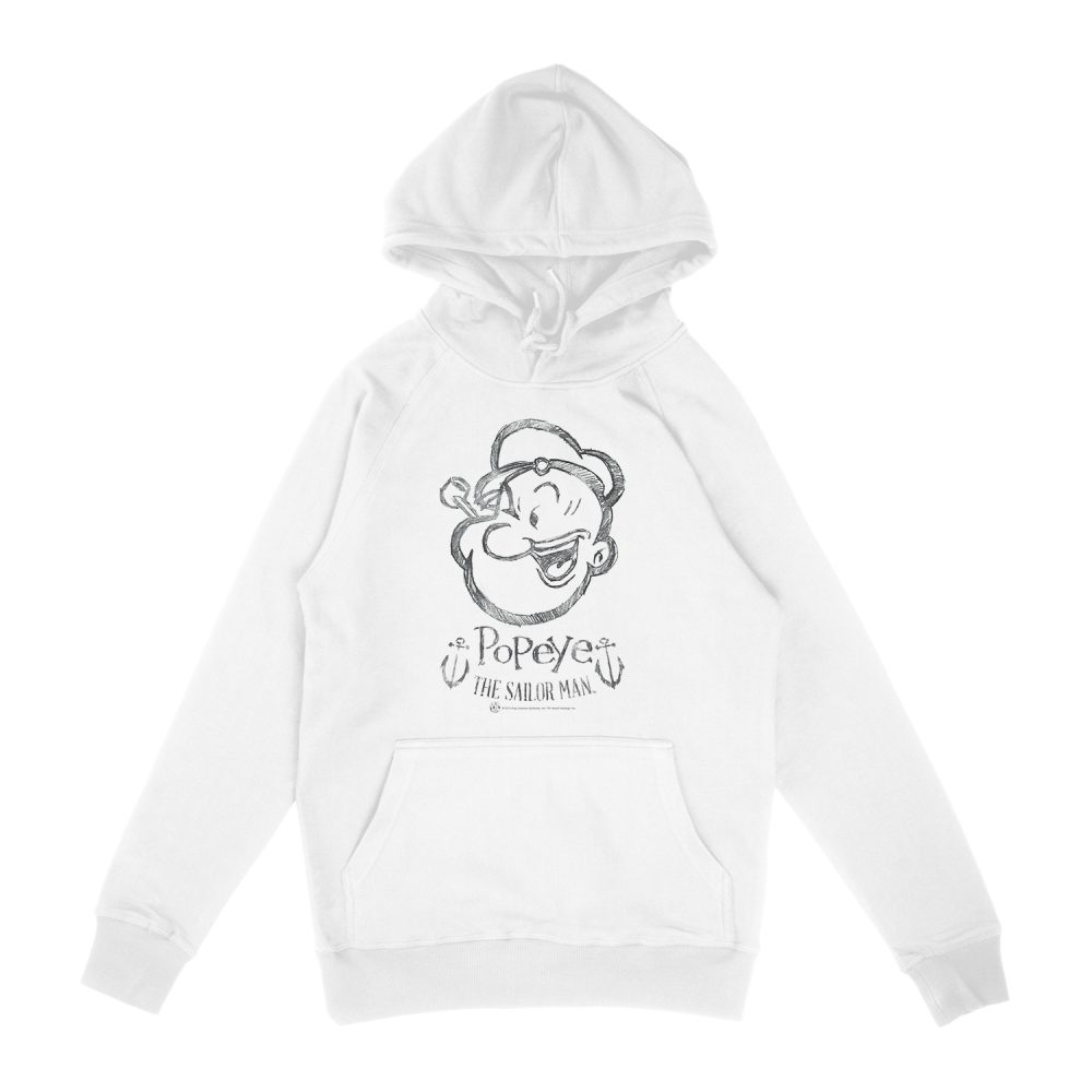 POPEYE SKETCH PORTRAIT HOODIE