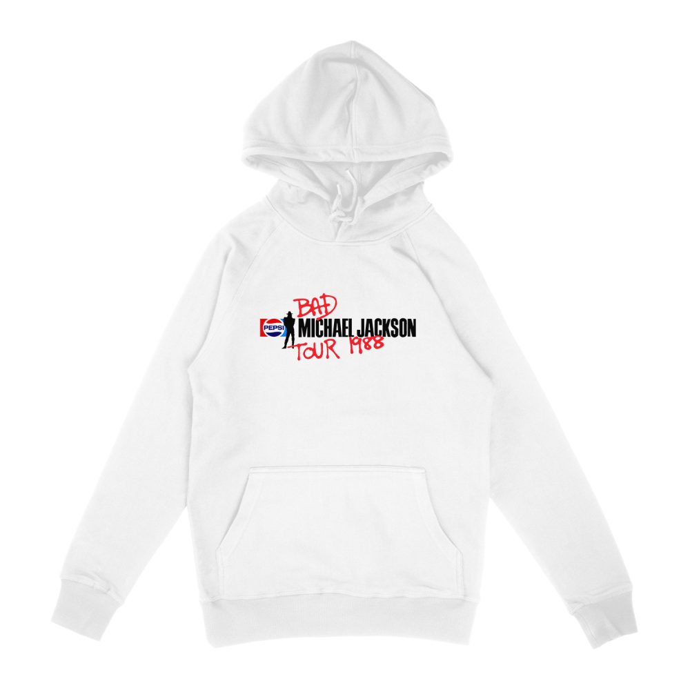 MICHAEL JACKSON BAD TOUR 1988 HOODIE