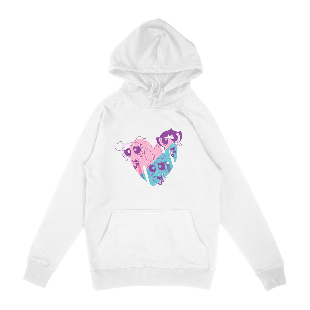 POWERPUFF GIRLS POWERPUFF HEART HOODIE