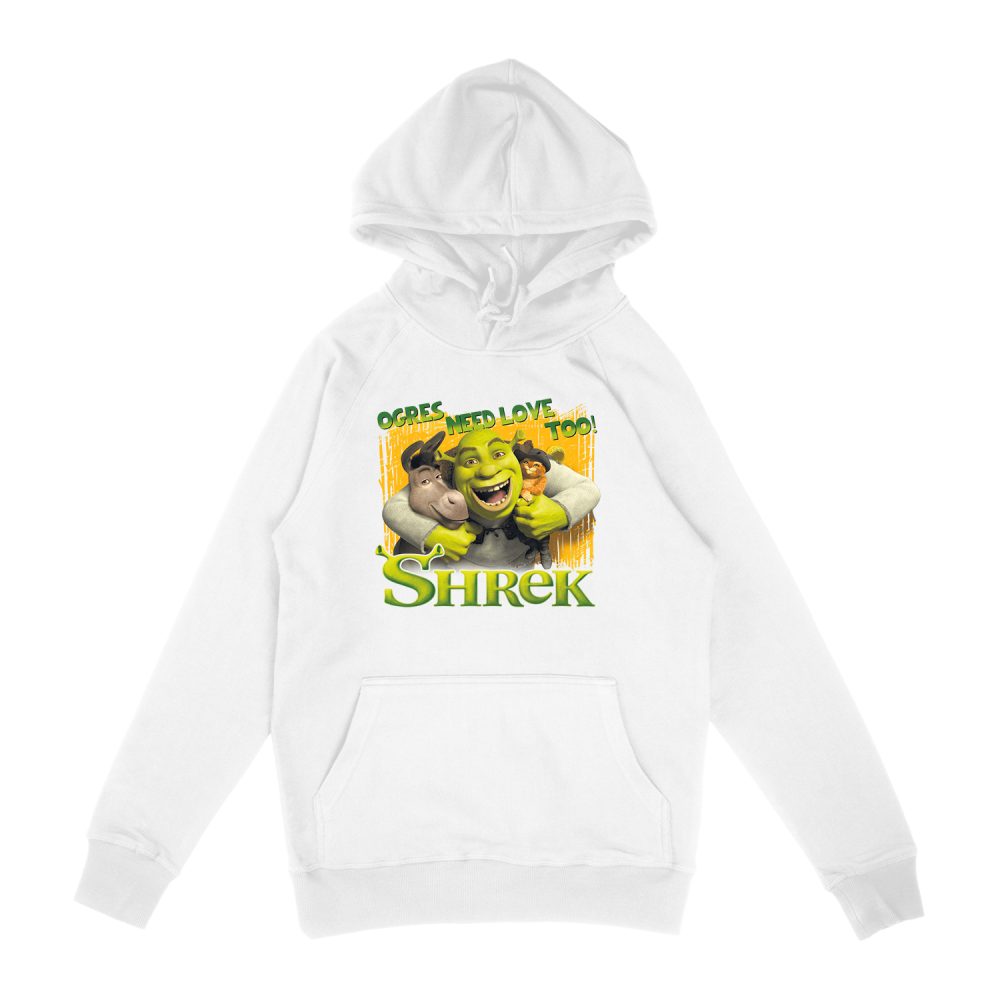SHREK OGRES NEED LOVE HOODIE