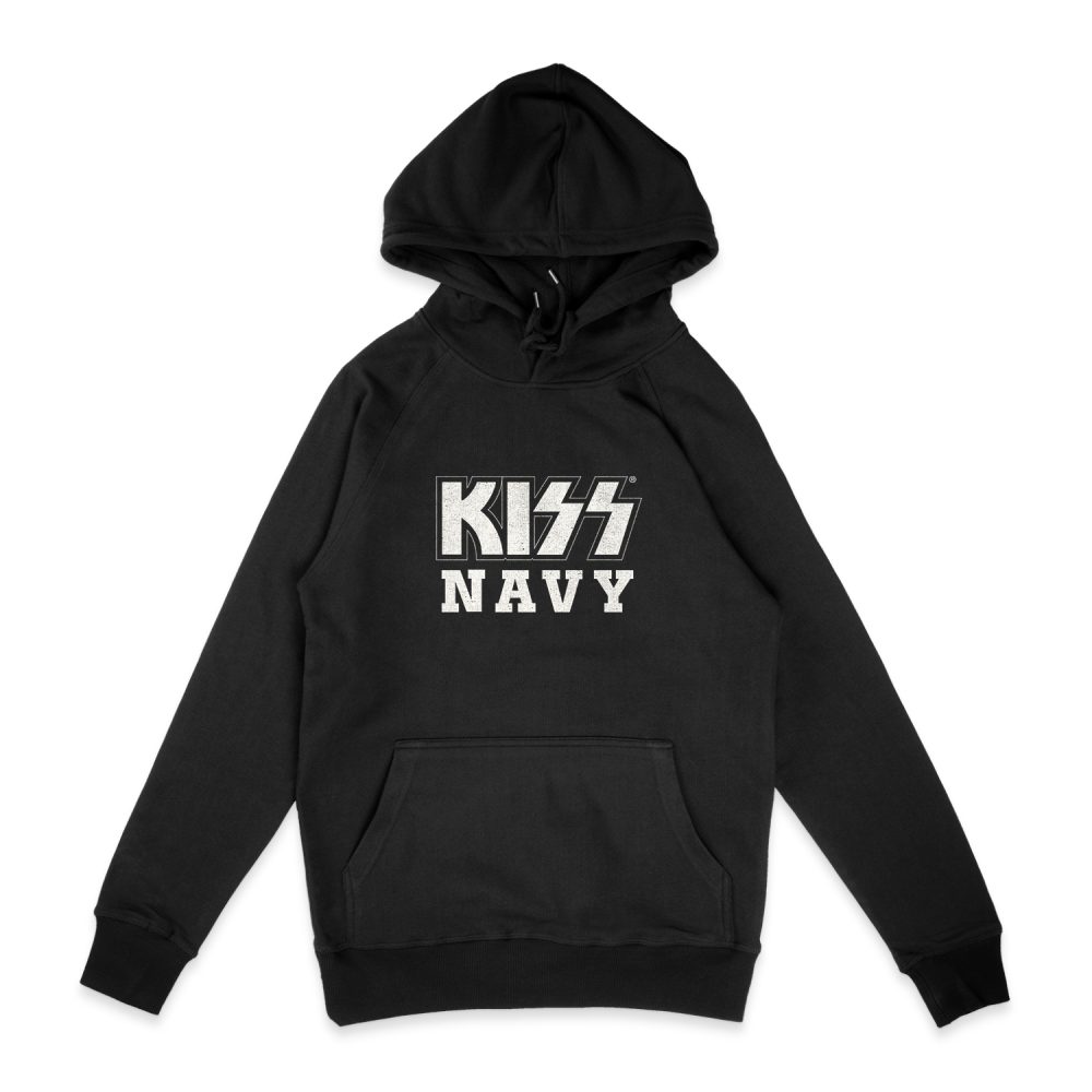 KISS NAVY BLOCK HOODIE