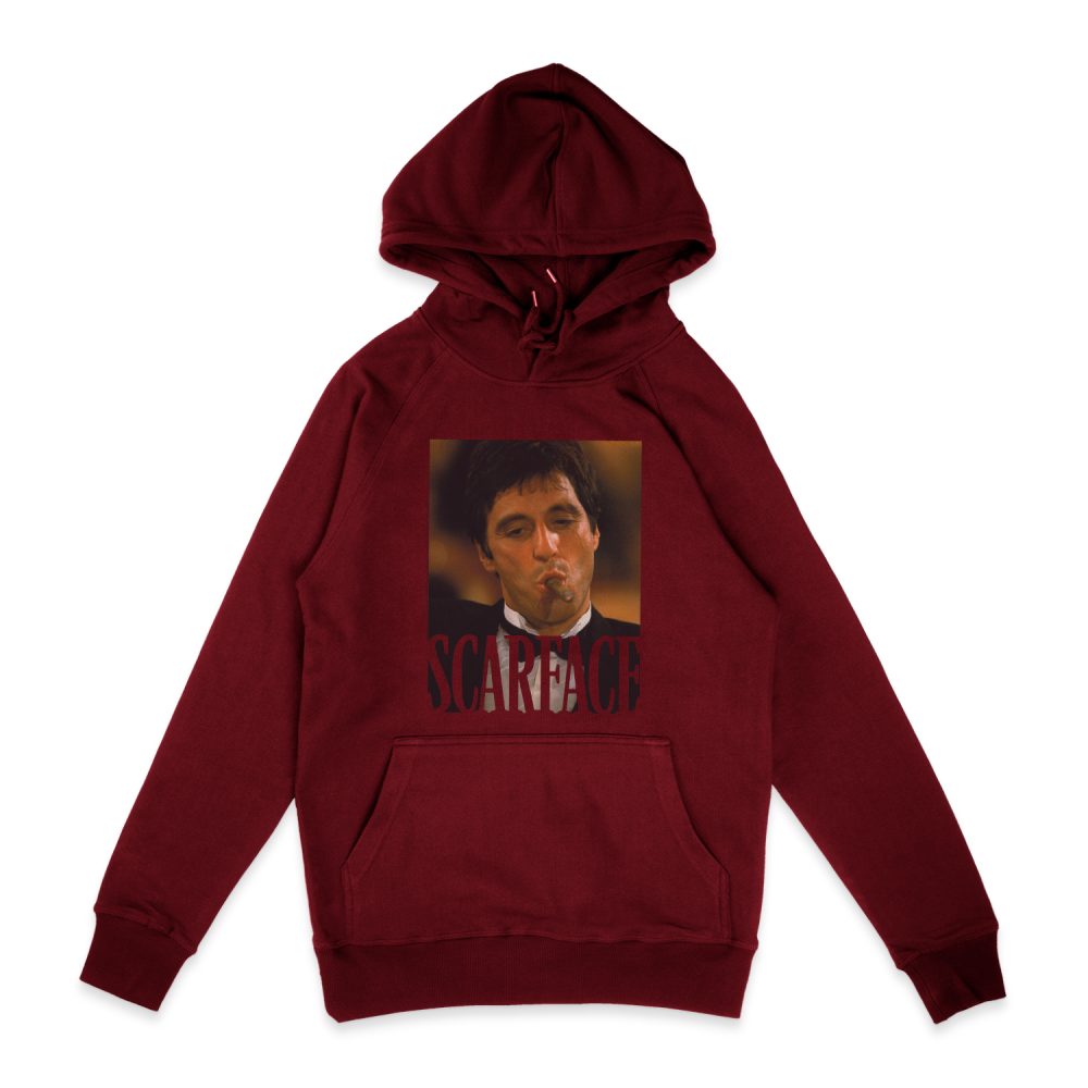 SCARFACE SMOKING CIGAR HOODIE
