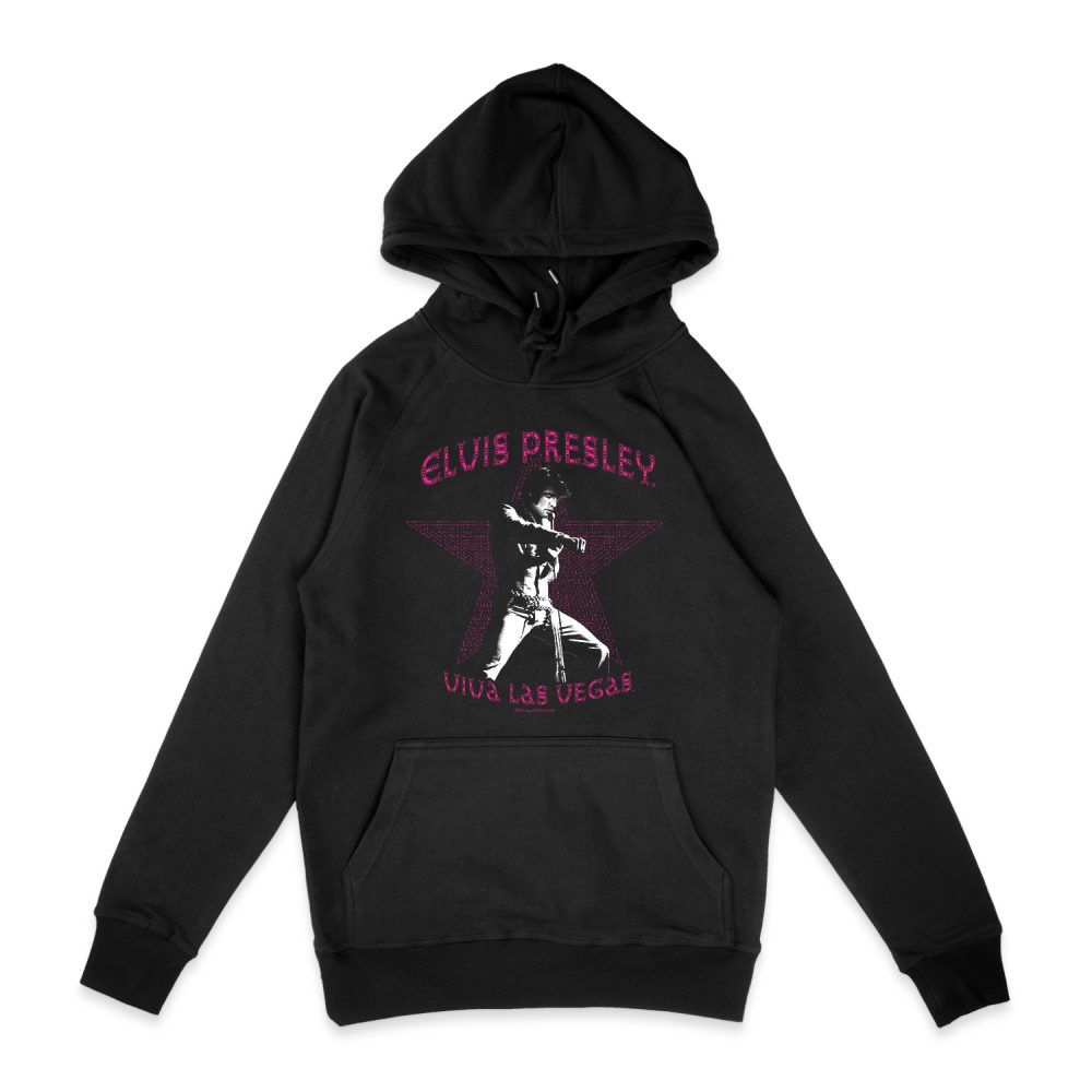ELVIS PRESLEY VIVA LAS VEGAS STAR HOODIE