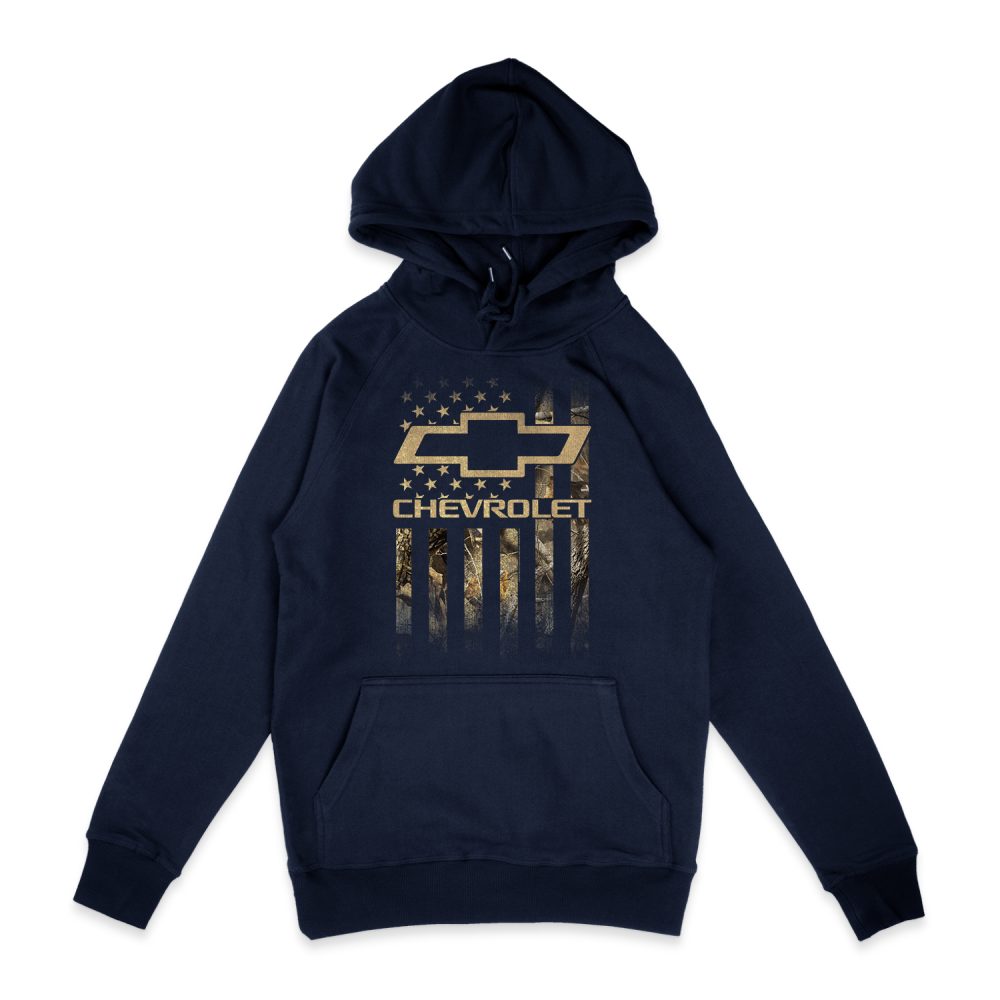 CHEVROLET CAMO FLAG HOODIE