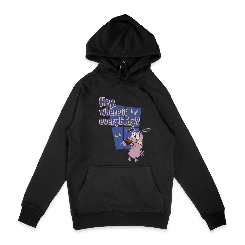 COURAGE WHERE IS EVERYBODY HOODIE