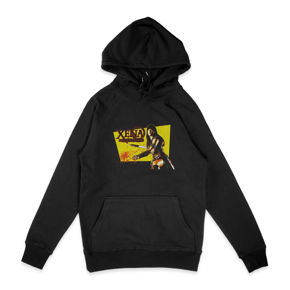 XENA WARRIOR PRINCESS CUT UP HOODIE