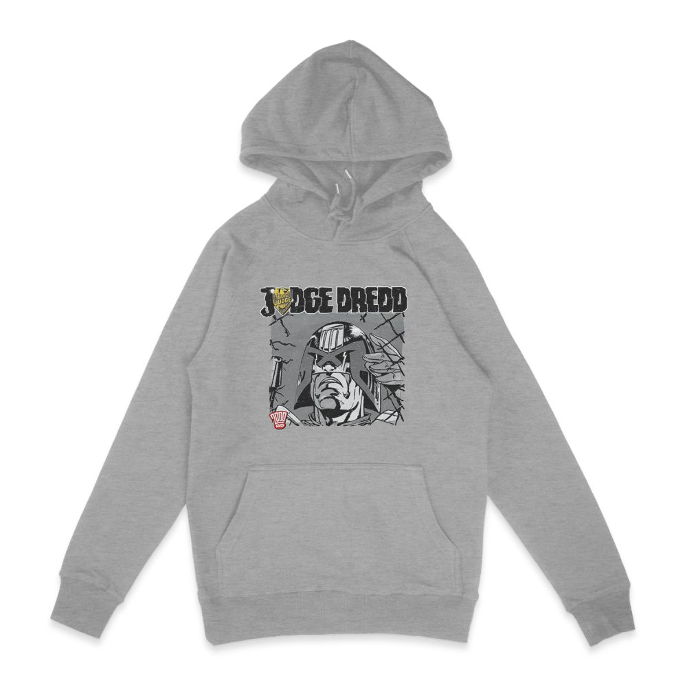 JUDGE DREDD FENCED HOODIE