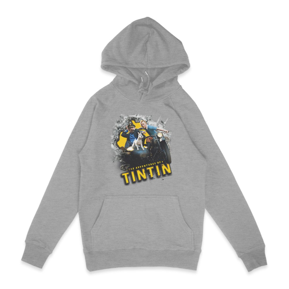 THE ADVENTURES OF TINTIN BREAKTHROUGH HOODIE