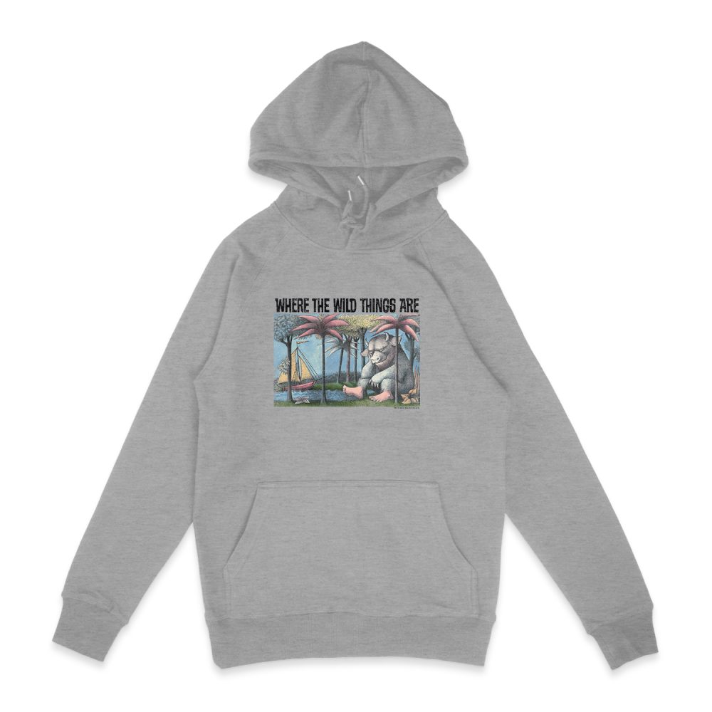 WHERE THE WILD THINGS ARE COVER ART HOODIE
