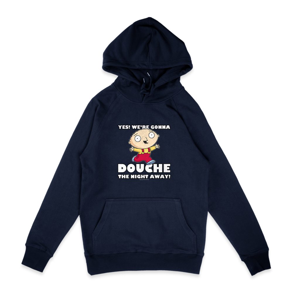 FAMILY GUY DOUCHE THE NIGHT AWAY HOODIE