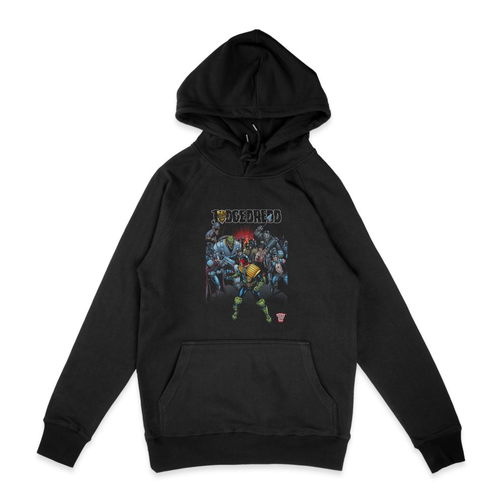 JUDGE DREDD BEHIND YOU HOODIE