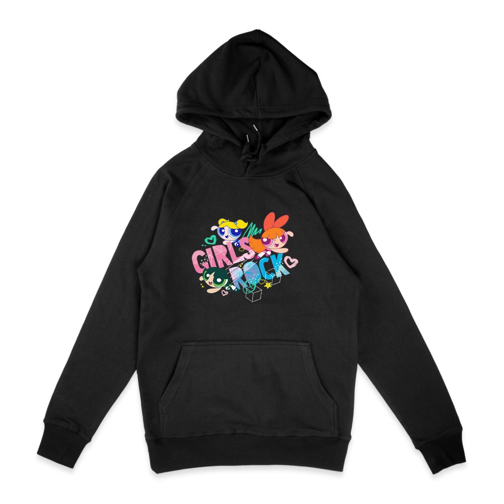 POWERPUFF GIRLS GIRLS ROCK HOODIE