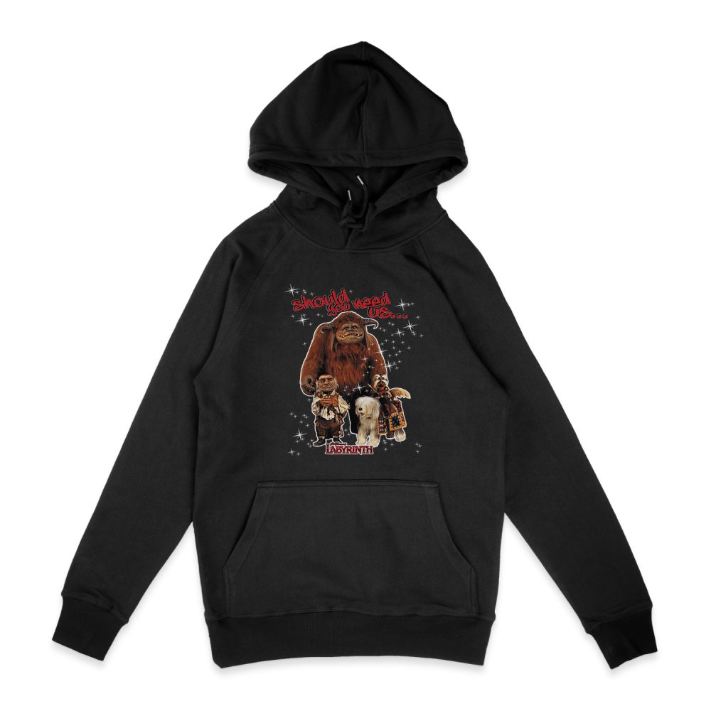 LABYRINTH SHOULD YOU NEED US HOODIE