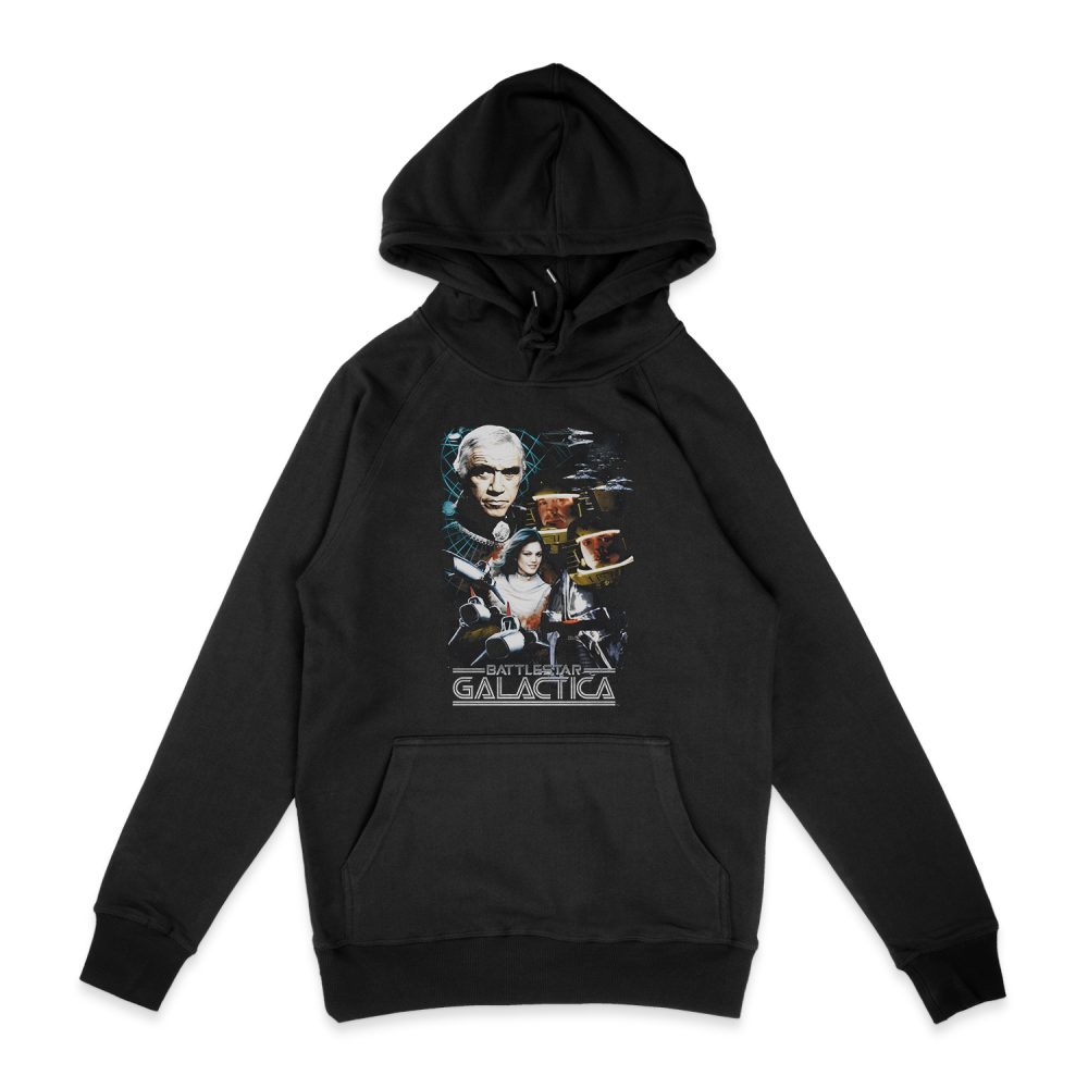 BATTLESTAR GALACTICA 35TH ANNIVERSARY COLLAGE HOODIE