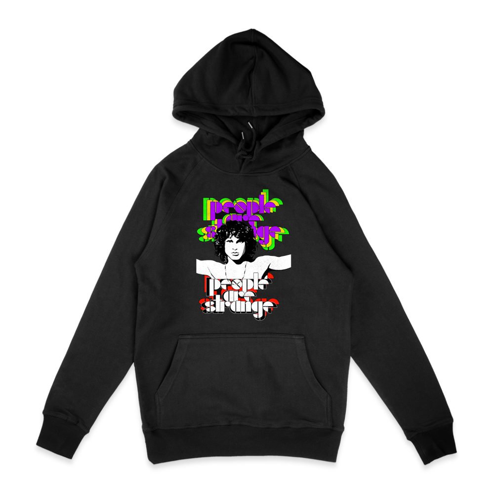 JIM MORRISON PEOPLE ARE STRANGE HOODIE