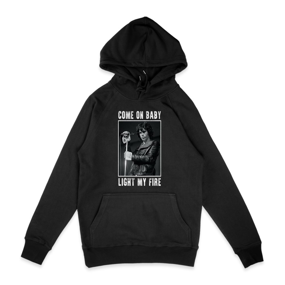 JIM MORRISON LIGHT MY FIRE HOODIE