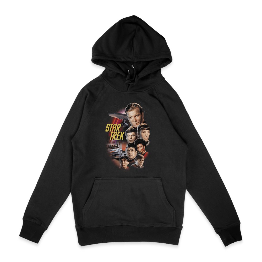 STAR TREK THE CLASSIC CREW HOODIE