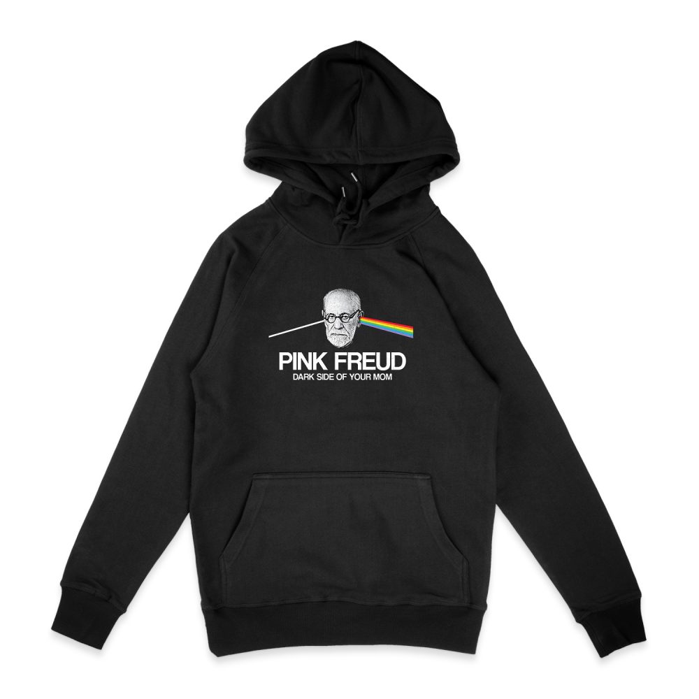 PINK FREUD - DARK SIDE OF YOUR MOM HOODIE
