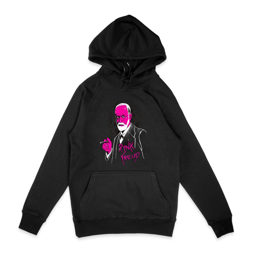 AWESOME FREUD PINK FLOYD HOODIE