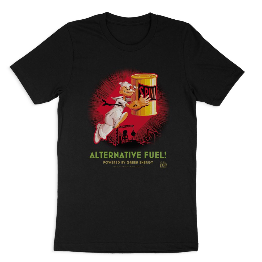 POPEYE ALTERNATIVE FUELSHORT SLEEVE T-SHIRT
