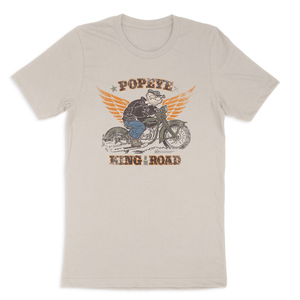 POPEYE KING OF THE ROAD SHORT SLEEVE T-SHIRT