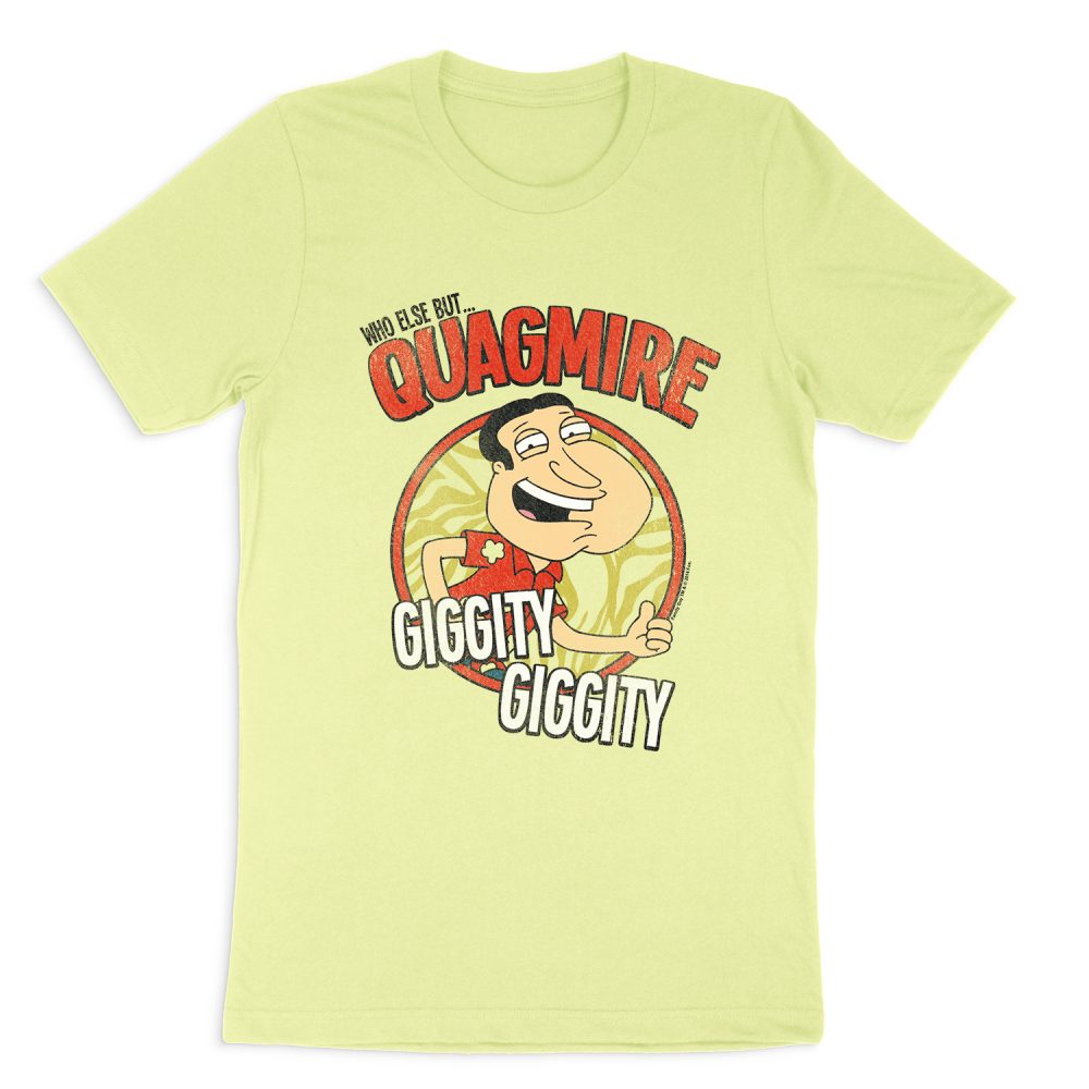 FAMILY GUY QUAGMIRE SHORT SLEEVE T-SHIRT