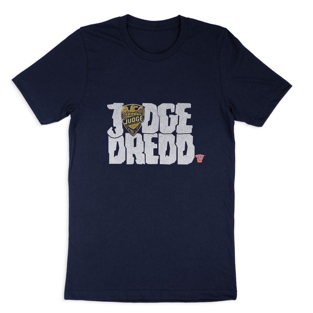 JUDGE DREDD LOGO SHORT SLEEVE T-SHIRT