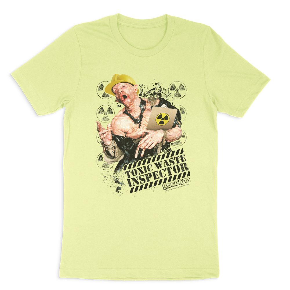 ROBOCOP TOXIC WASTE INSPECTOR SHORT SLEEVE T-SHIRT