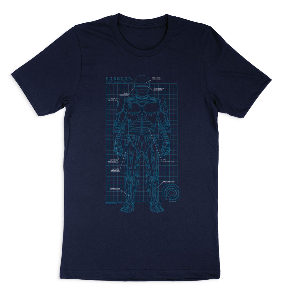 ROBOCOP SCHEMATIC SHORT SLEEVE T-SHIRT