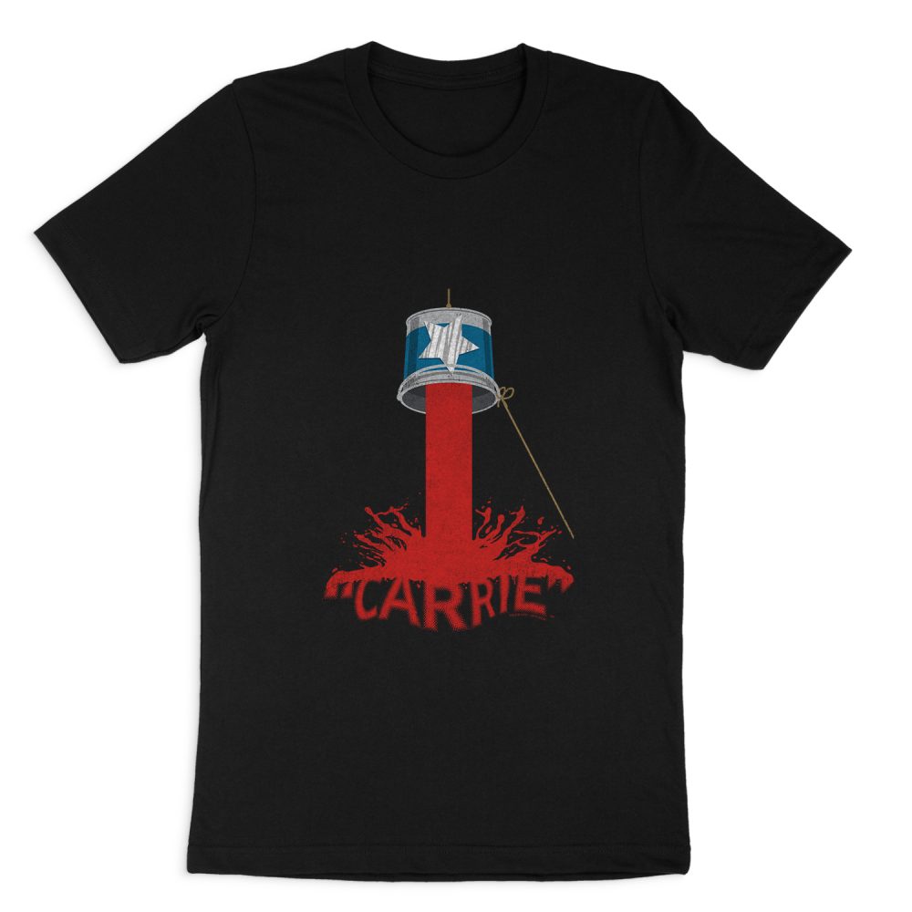 CARRIE BUCKET OF BLOOD SHORT SLEEVE T-SHIRT