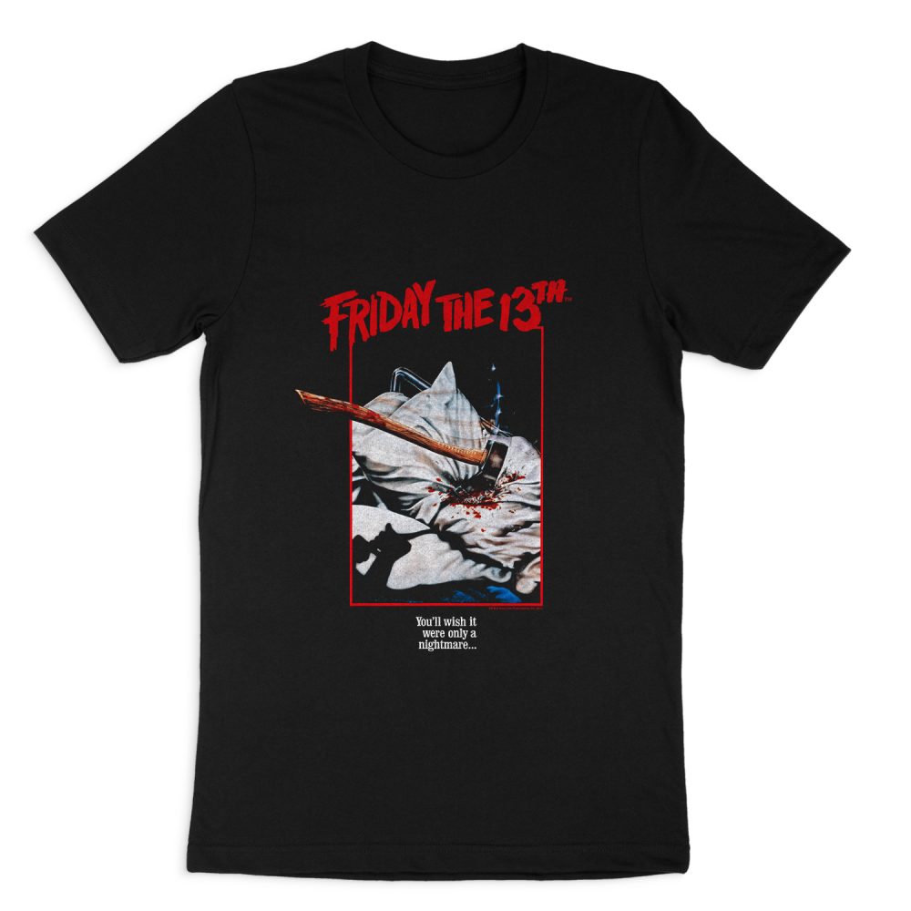 FRIDAY THE 13TH AXE POSTER SHORT SLEEVE T-SHIRT