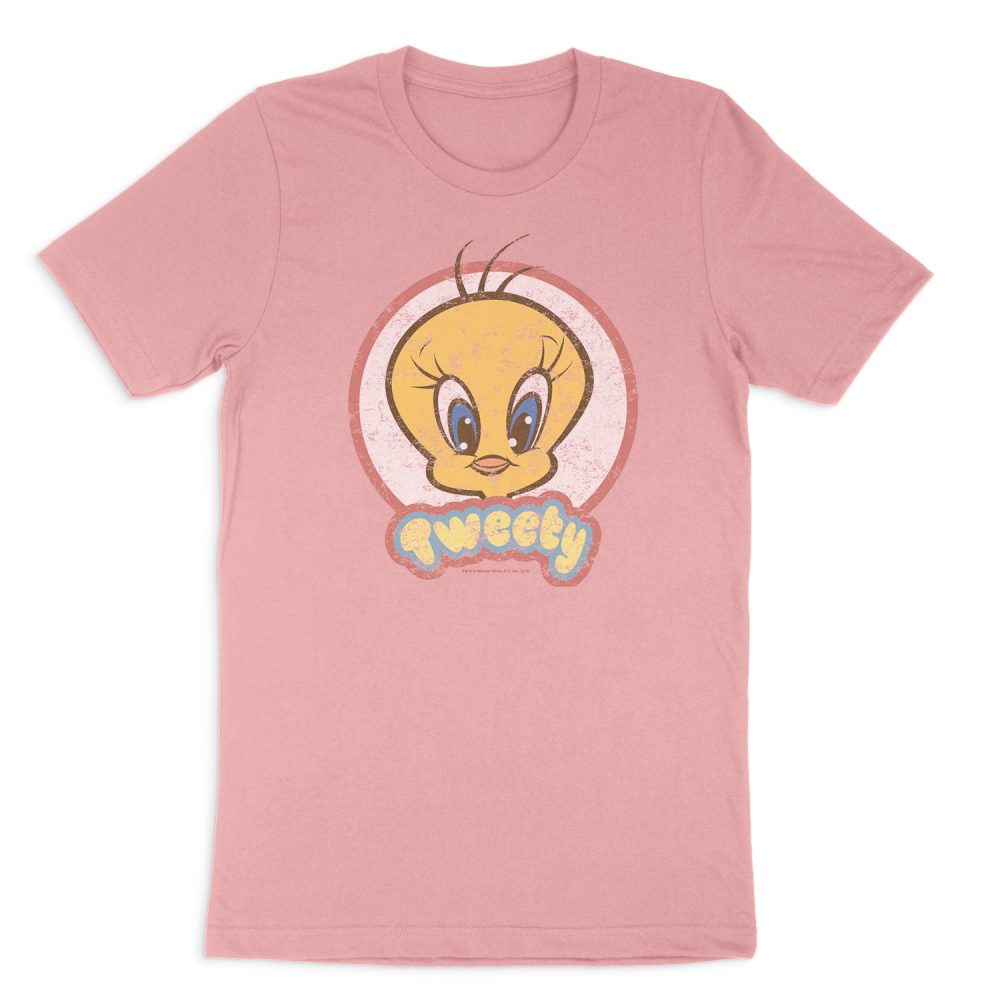 LOONEY TUNES RETRO TWEETY SHORT SLEEVE T-SHIRT