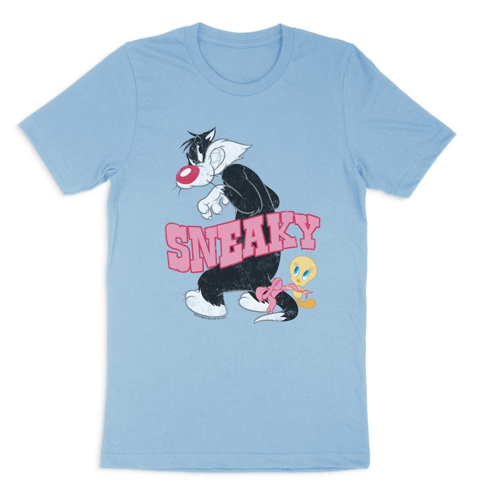 OONEY TUNES SNEAKY SHORT SLEEVE T-SHIRT