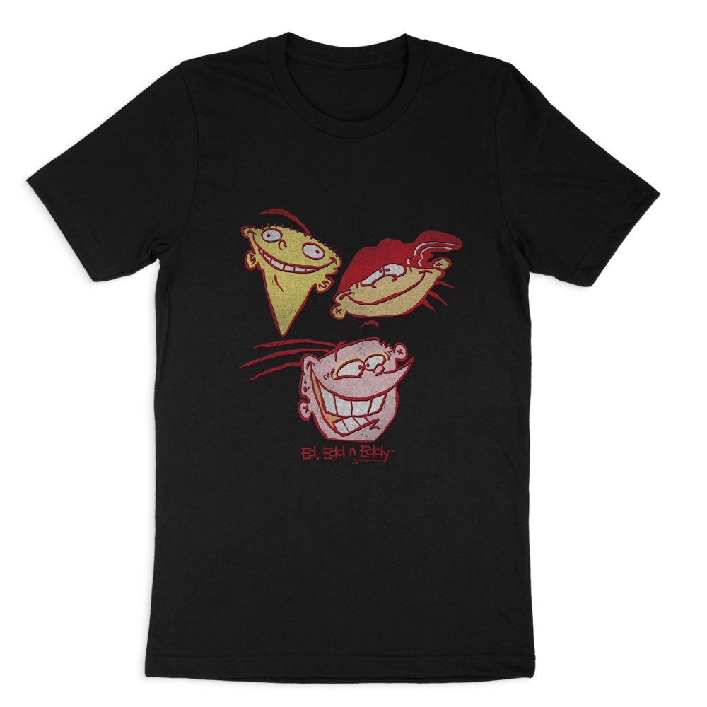ED, EDD N EDDY THREE HEADS SHORT SLEEVE T-SHIRT
