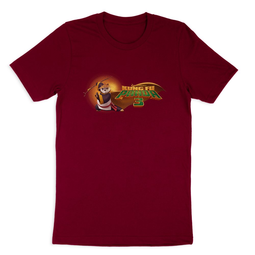 KUNG FU PANDA PO LOGO SHORT SLEEVE T-SHIRT
