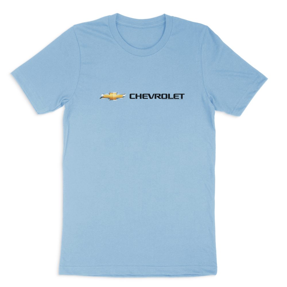 CHEVROLET CHEVY BOWTIE WIDE FRONT SHORT SLEEVE T-SHIRT