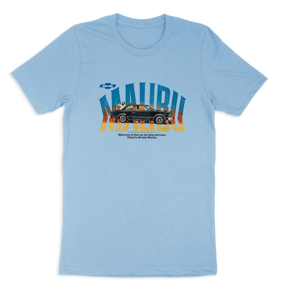 CHEVROLET MALIBU  SHORT SLEEVE T-SHIRT
