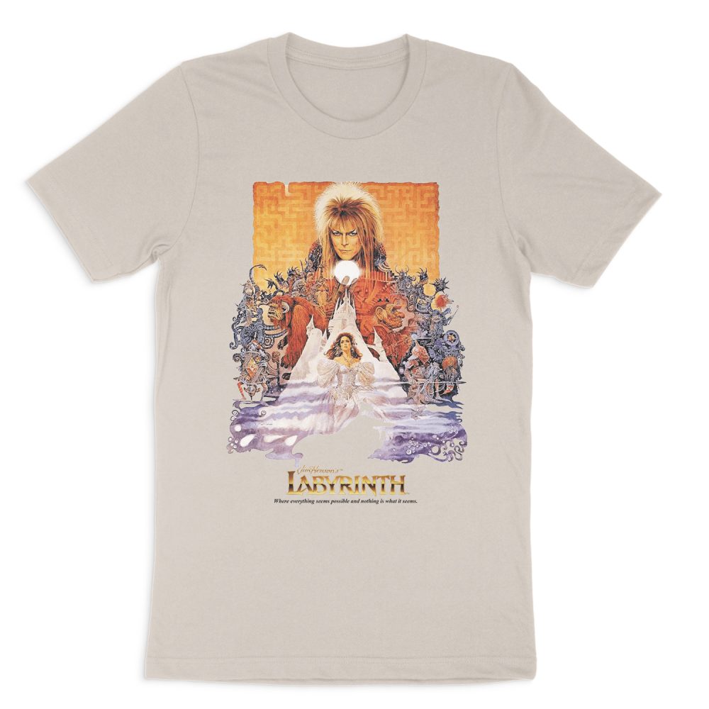 LABYRINTH MOVIE POSTER SHORT SLEEVE T-SHIRT