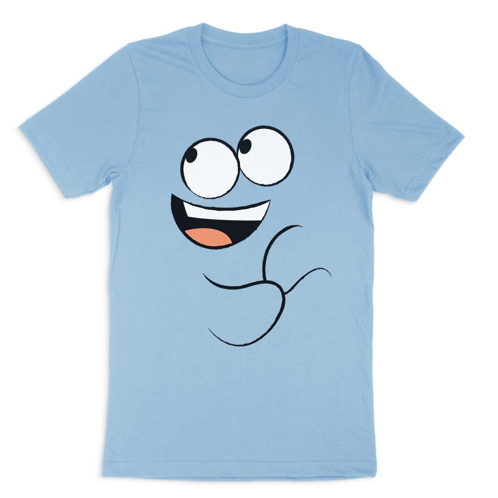 FOSTER'S HOME FOR IMAGINARY FRIENDS BLUE SMILE SHORT SLEEVE T-SHIRT