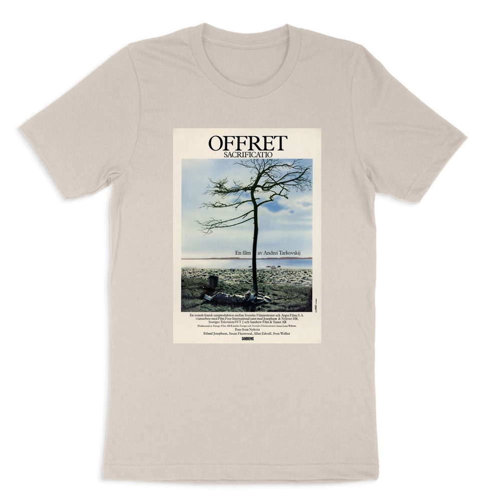 THE SACRIFICE ANDREI TARKOVSKY VINATGE  SHORT SLEEVE T-SHIRT