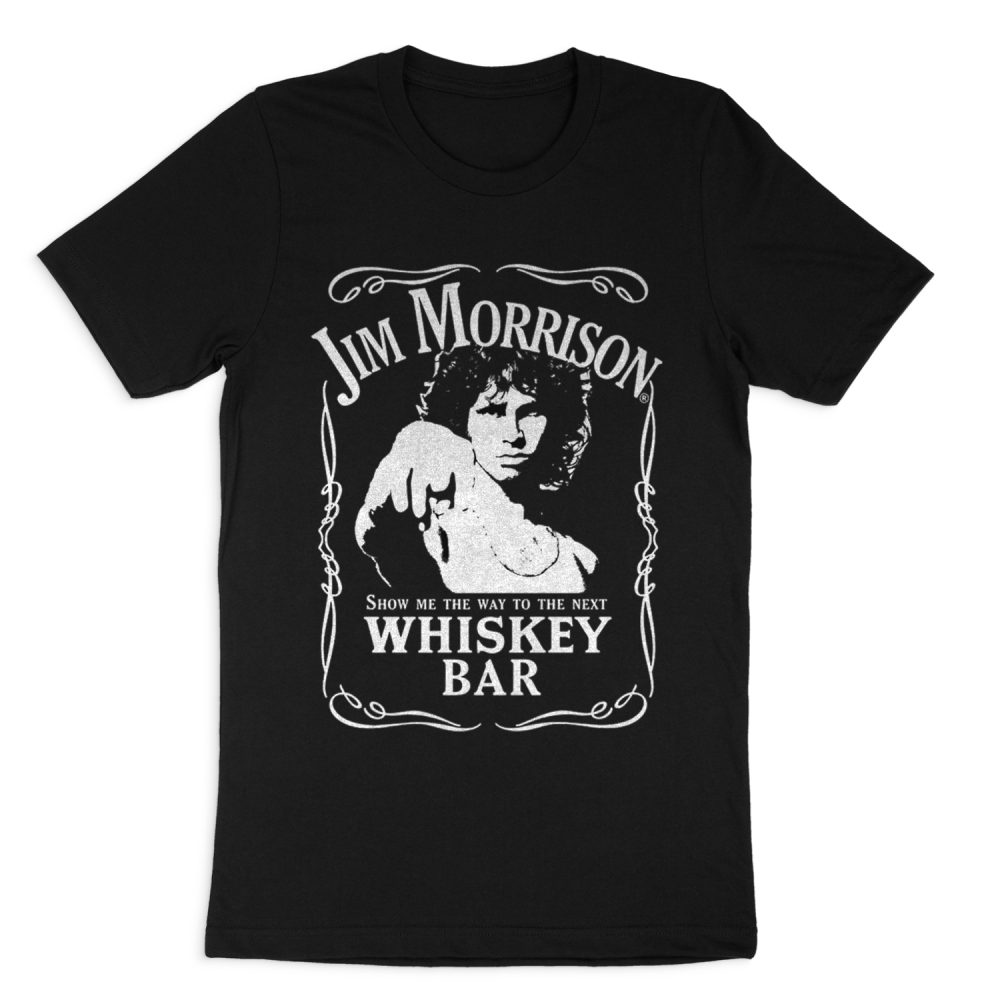JIM MORRISON WHISKEY BAR SHORT SLEEVE T-SHIRT